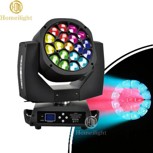 Buy cheap 19*15w RGBW 4in1 LED Wash Moving Head Big Bee Eye Moving Head Light from wholesalers