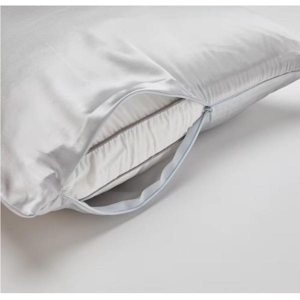 Buy cheap Hypoallergenic Satin Pillow Case Set with Hidden Zipper Closure from wholesalers