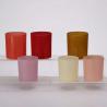 Buy cheap Electroplating Cylinder Votive Glass Jar Candle Holders For Wedding Decorative from wholesalers