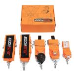 EDDYSTAR Nylon Drift Car Racing Seat Belt Orange Color 5 Point Seat Belt