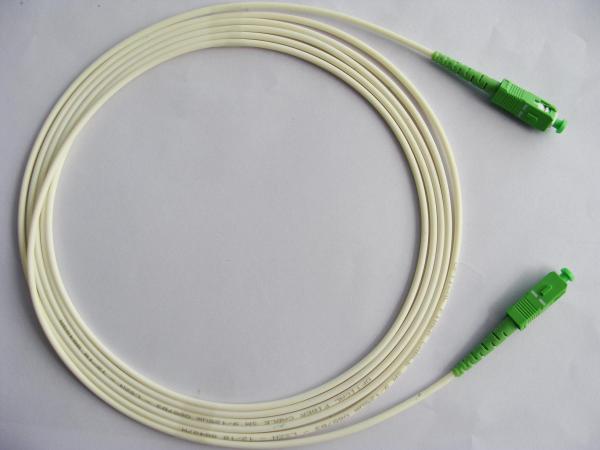 Quality SC / APC Single mode, G657B3 fiber, LSZH, Fiber Optic Patch Cord for sale