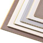 Indoor/Outdoor Wall Decoration Modern Composite Wood Panel Art for Interior