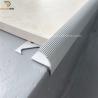 Buy cheap Aluminum 6063 Tile Nosing Trim , Matt Silver Decorative Bullnose Tile Trim from wholesalers
