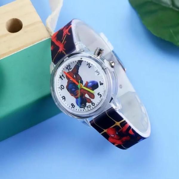 Buy cheap Kids Marvel Wristwatch 20cm 3BAR SpiderMan Comic Colorful Wrist Watch from wholesalers