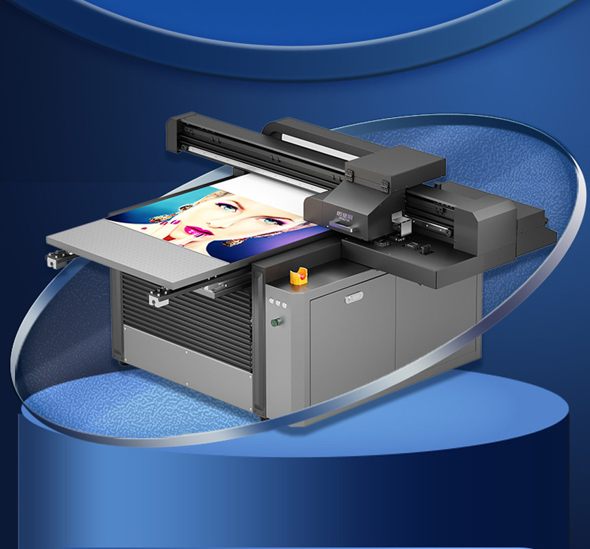 600*900*770mm Commercial Digital Printer With LED UV Lights Up To 60 Pages Per Minute Printing Speed