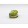 Buy cheap Green Asparagus Ceramic Napkin Holder Handmade Dolomite Tableware Room Decoration from wholesalers