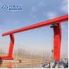Buy cheap Pendant Control Single Girder Gantry Crane 20m / Min Traveling Speed Box Type from wholesalers