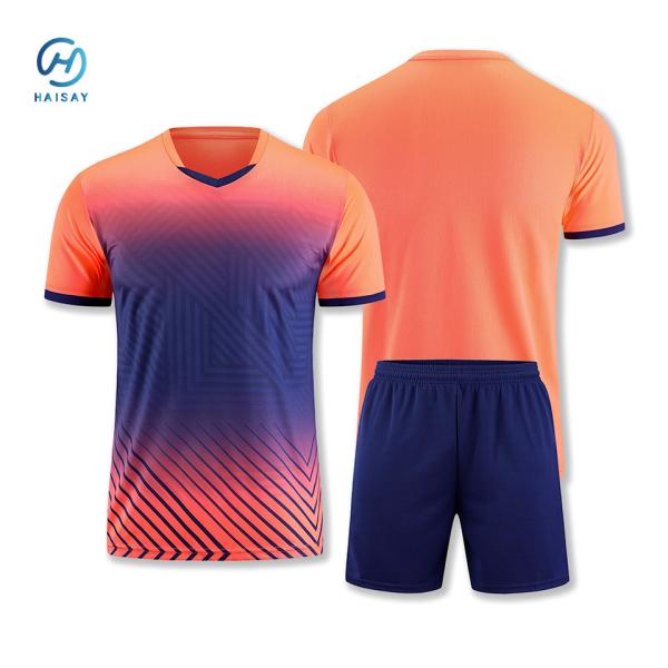 Buy cheap 100% Polyester Fabric Adult Football Jersey XS Size Lightweight Breathable Elevate Your Game Show Team Spirit from wholesalers