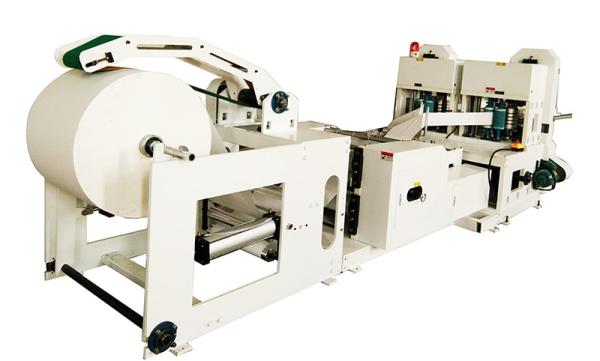 Buy cheap Quarter Fold Paper Tissue Napkin Making Embossing Machine AC380V 50HZ 4KW from wholesalers