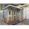 Buy cheap PVC Flooring Steel Structure Wall 10mm Mobile Public Toilets from wholesalers