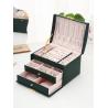 Buy cheap OEM Classic Elegant Jewelry Box Organizer Leatherette Small Travel Jewelry Case from wholesalers