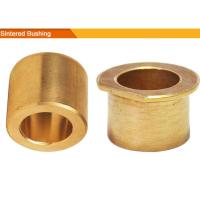 Buy cheap High Accuracy SAE 841 Spherical Sintered Bronze Sleeve Bearing product