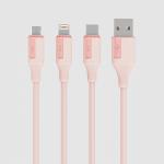 Silicone USB A Charging Cable 480 Mbps USB 2.0 Cable For Mobile Phone