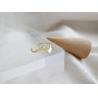 Buy cheap Lanciashow 925 Sterling Silver Gold Plated Jewelry Open Ring Irregular Wavy Shape from wholesalers