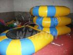 Three - Layer PVC Large Inflatable Swimming Pool Non Toxic For Water Parks