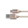 Buy cheap Metal Shell USB A To Type C 3.0 Braided 5V 3A 3M Mobile Cable Charger from wholesalers