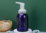 Empty Blue Mousse Facial Cleanser Foam Pump Bottle Screen Printing OEM