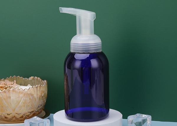 Buy cheap Empty Blue Mousse Facial Cleanser Foam Pump Bottle Screen Printing OEM from wholesalers