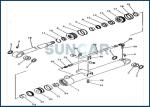 20X-63-56300 20X-63-56300 Boom Cylinder Seal Repair Kit For Excavator PC80-1