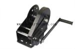 Buy cheap Black 2600 Lb Boat Manual Winch With Automatic Brake CE Approved Stainless Steel from wholesalers