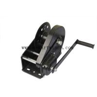 Buy cheap Black 2600 Lb Boat Manual Winch With Automatic Brake CE Approved Stainless Steel product