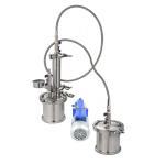 Closed Loop Extraction Machine Mirror Polish Vacuum 45g Mini