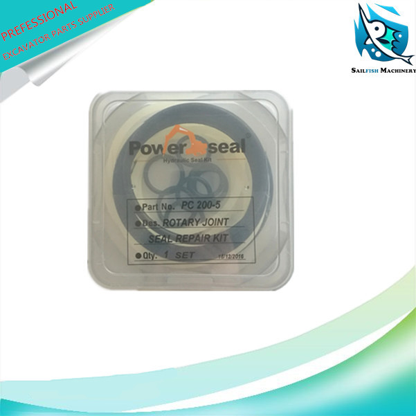 Hot sale good quality PC200-5 rotary joint seal kit for KOMATSU excavator