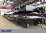 70t 4 Axle Container Flat Wagon Anti Collision For logistic mineral company