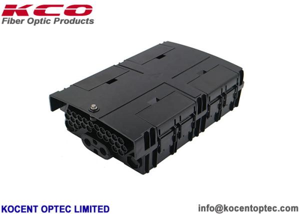 Buy cheap FDB Outdoor Fiber Optic Terminal Box 24 Port KCO-NAP-0424B Anti UV Black Color from wholesalers
