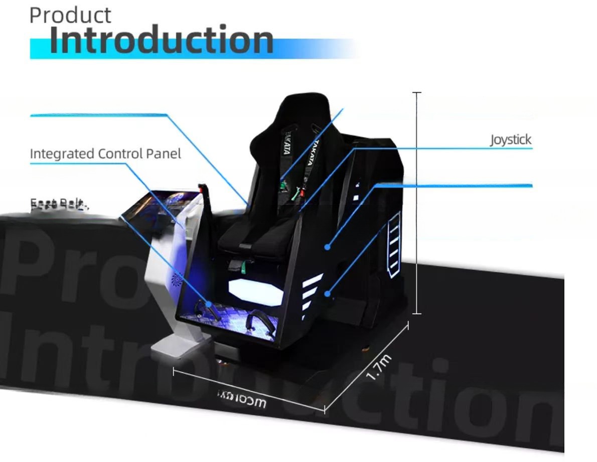 Dreamland amazing vr product 9d vr roller coaster game machine simulator cinema vr 9d for sale