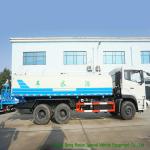 6X4 Road Clean Water Tank Lorry 22000L With Water Pump Sprinkler For Potable