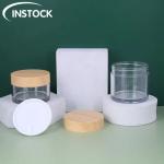 PET Plastic Lid Transparent Empty Cream Jar 100Ml 120Ml 150Ml 30oz 40oz 50oz For