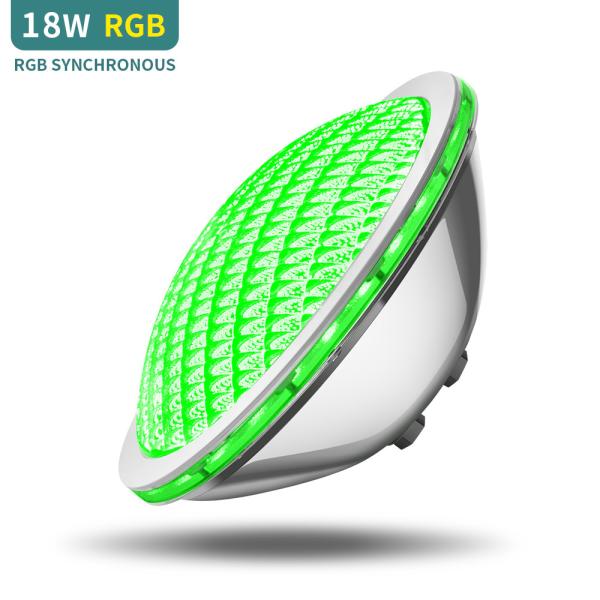 Buy cheap Stainless Steel Par56 Swimming Pool Light AC12V 18W Synchronous Control from wholesalers