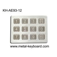 Buy cheap Rugged Stainless Steel Numeric Industrial Keypad in 3 x 4 Matrix 12 Keys product