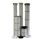 Long Pleated Industrial Air Filter Qualified Filter Media For Cement Industry