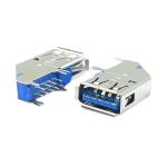 Buy cheap USB3.0 A 9Pin USB Connector Socket Female RVS STD With Shielding Cover from wholesalers