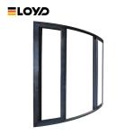 Custom 8x8 Sliding Glass Door Waterproof Commercial Aluminum Glass Door