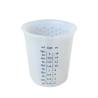 Buy cheap Heat Resistant Silicone Kitchen Tool Measuring Cups 500ml 16oz Custom Scale from wholesalers