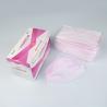 Buy cheap Disposable Individually Packaged 3 Layers Pink Face Masks In Stock from wholesalers