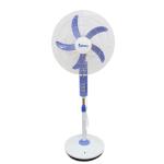 16 / 18 Inch Rechargeable Solar Fan Energy Saving DC 12V Floor Fans With Battery