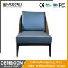 Buy cheap Leisure Solid Wood PU Leather Living Room Bedroom Lobby Hotel Furniture Chair from wholesalers