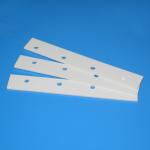 Rectangular Ceramic Alumina Plate Strip 96% Purity Chemical Corrosion Resistance