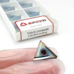 TNMG160408 TNMG Wear Resistant Carbide CNC Aluminum Inserts Polished / DLC