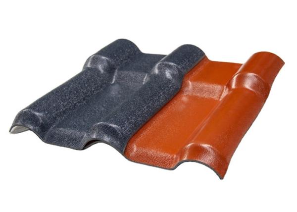 Buy cheap Plastic Synthetic Resin ASA PVC Corrugated Roof Tile Fire Resistant from wholesalers