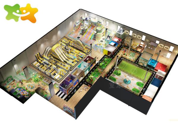 Buy cheap large Playground Business Plan Commercial Kids Indoor Playground Equipment for sale from wholesalers