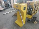Security Channel Stainless Steel Vertical Semi-automatic Type Tripod Turnstile