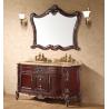 Buy cheap 60cm Ceramic Basins Solid Wood Bathroom Vanity from wholesalers