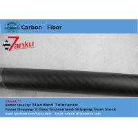 Buy cheap 3k Twill matte 100% full carbon fiber tube , 20mm*18mm*1000mm carbon fiber twill product