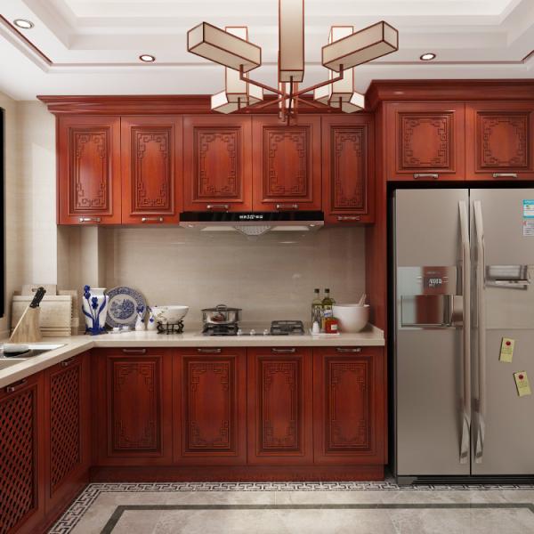 Buy cheap China Factory Furniture Classic Solid Wood Kitchen Cabinets Customized from wholesalers