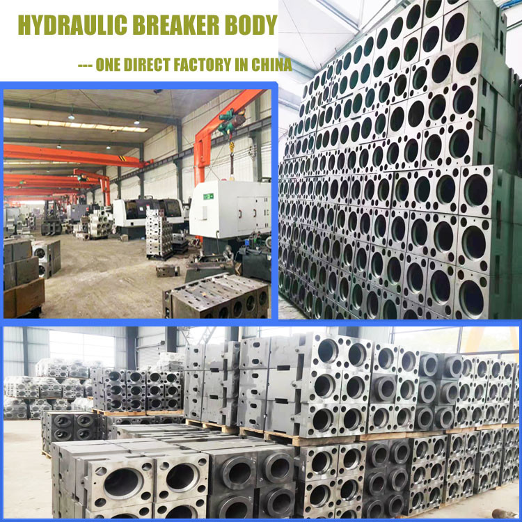 OEM Hydraulic Demolition Hammer Rock Breaker For 20 Tons Excavator SB81